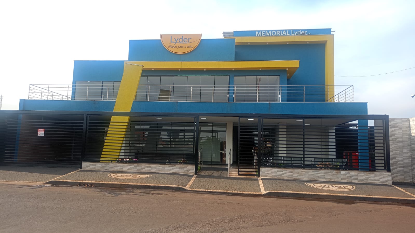 Fachada do Memorial Lyder
